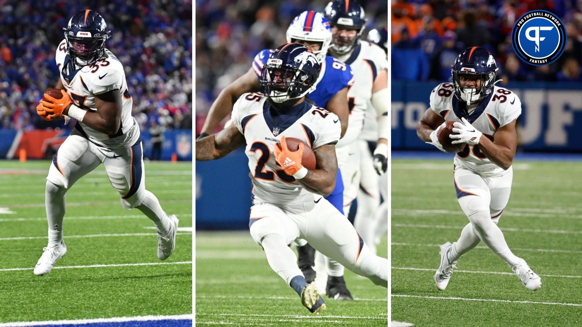 Should You Start Javonte Williams, Jaleel McLaughlin, or Samaje Perine in Fantasy Football Week 12?