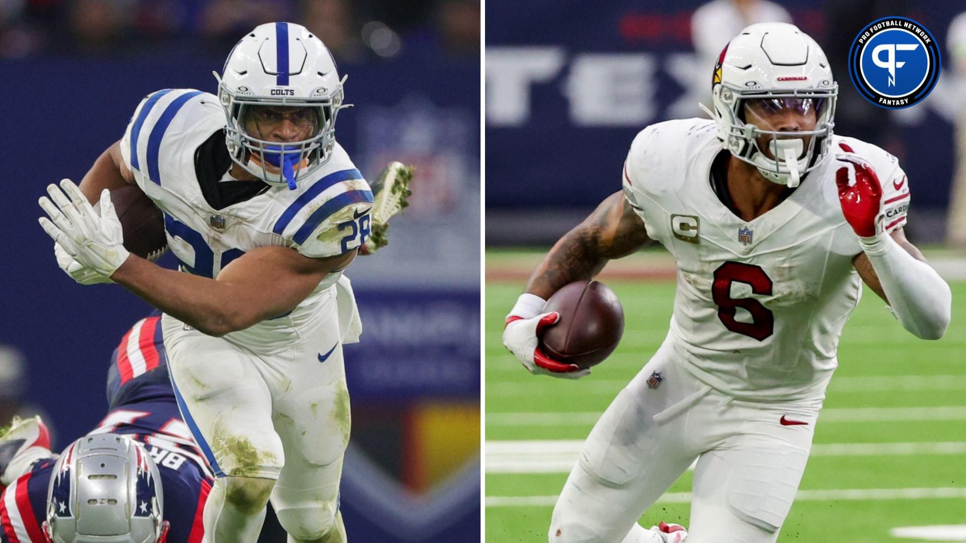 Should You Start Jonathan Taylor or James Conner in Fantasy Football in Week 12?