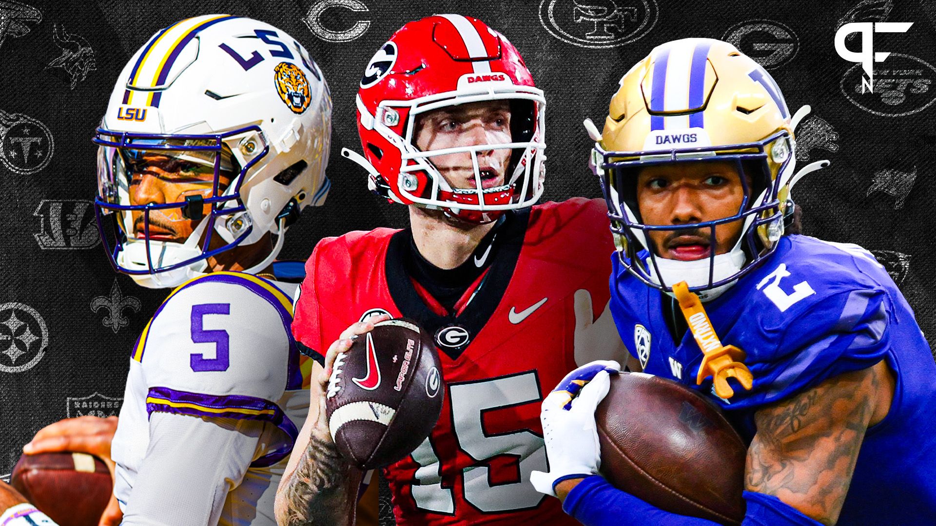 2024 NFL Mock Draft: 2 Teams Move Up for QBs, 4 OTs Go Top 10