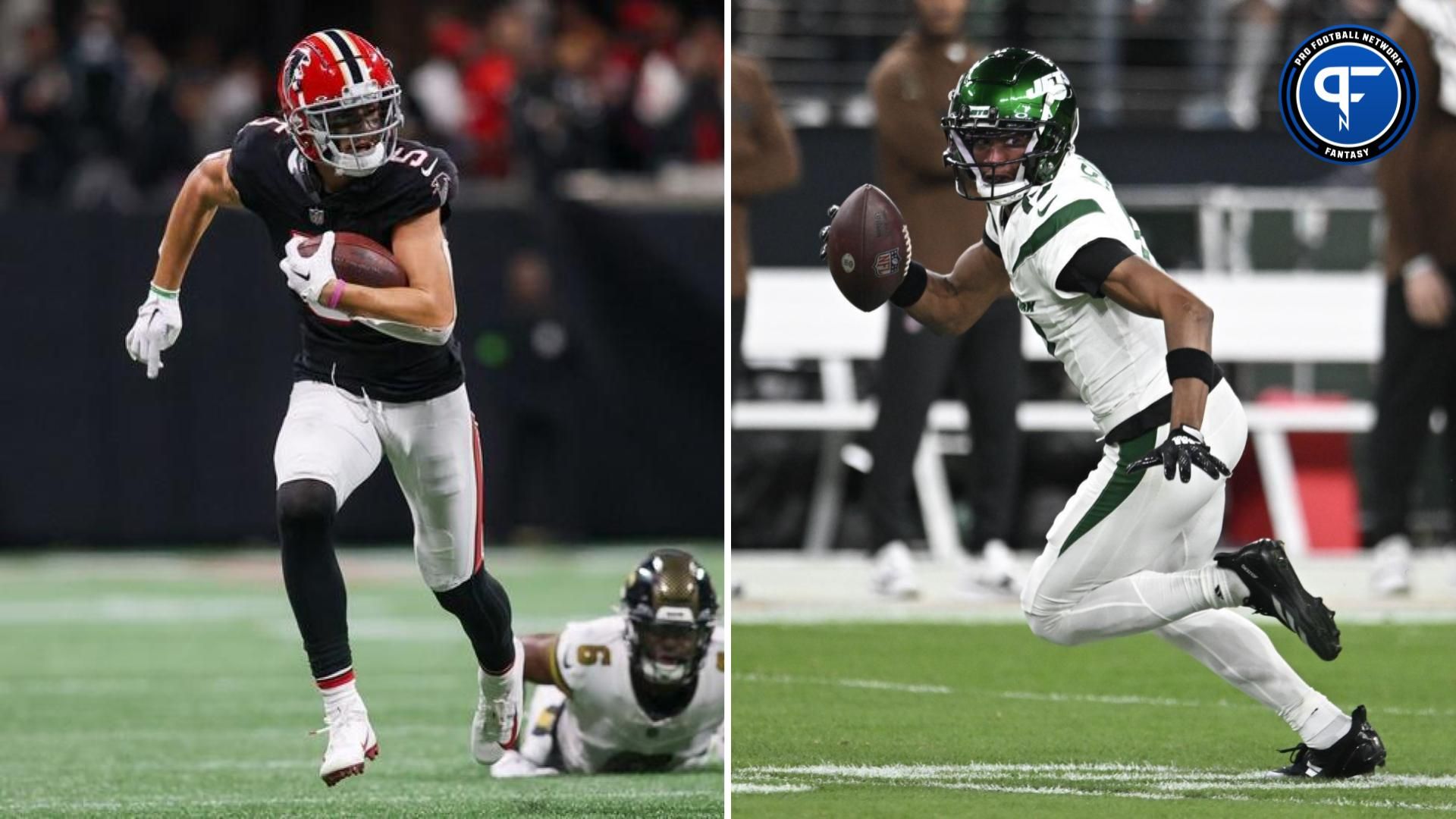 Should You Start Drake London or Garrett Wilson in Fantasy Football Week 13?