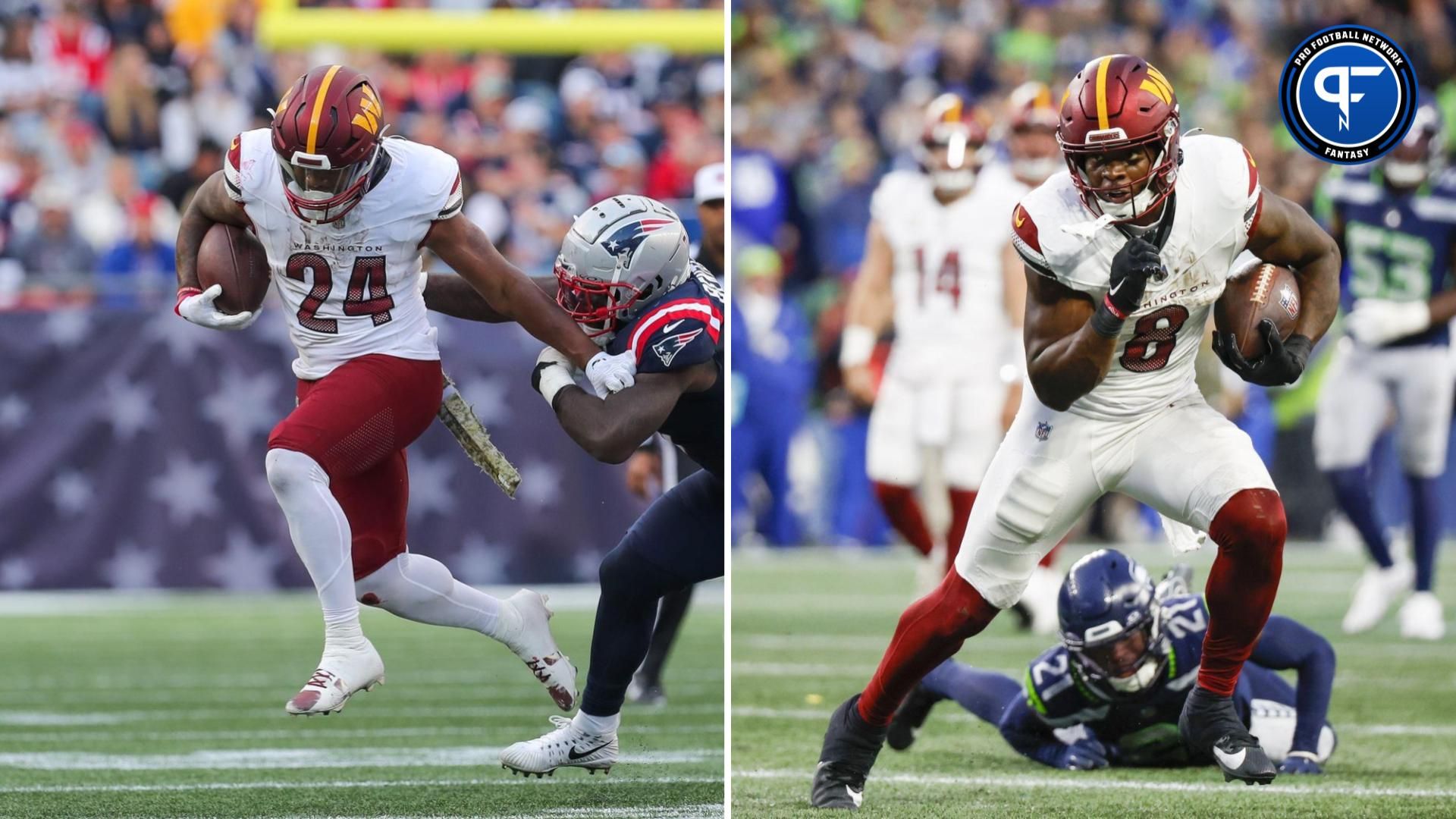 Should You Start Brian Robinson Jr. or Antonio Gibson in Fantasy Football in Week 13?