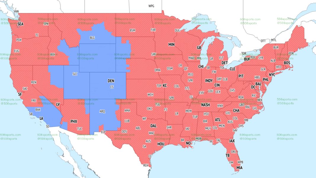 NFL Coverage Map Week 14: TV Schedule for FOX, CBS Broadcasts