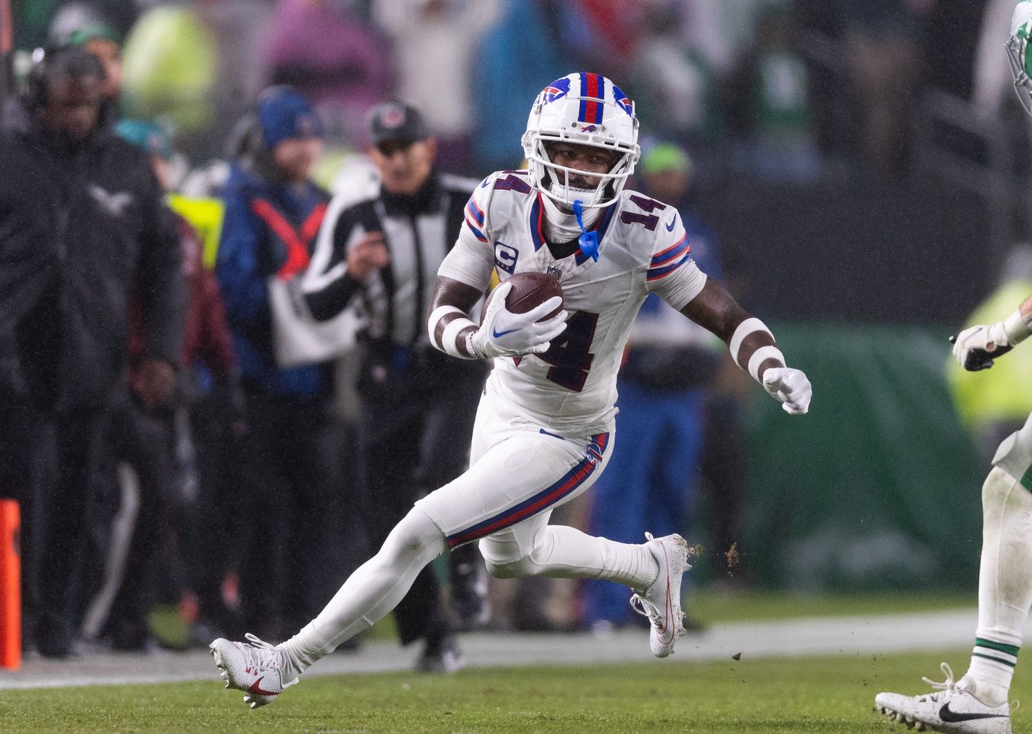 Buffalo Bills wide receiver Stefon Diggs (14) in action against the Philadelphia Eagles at Lincoln Financial Field.