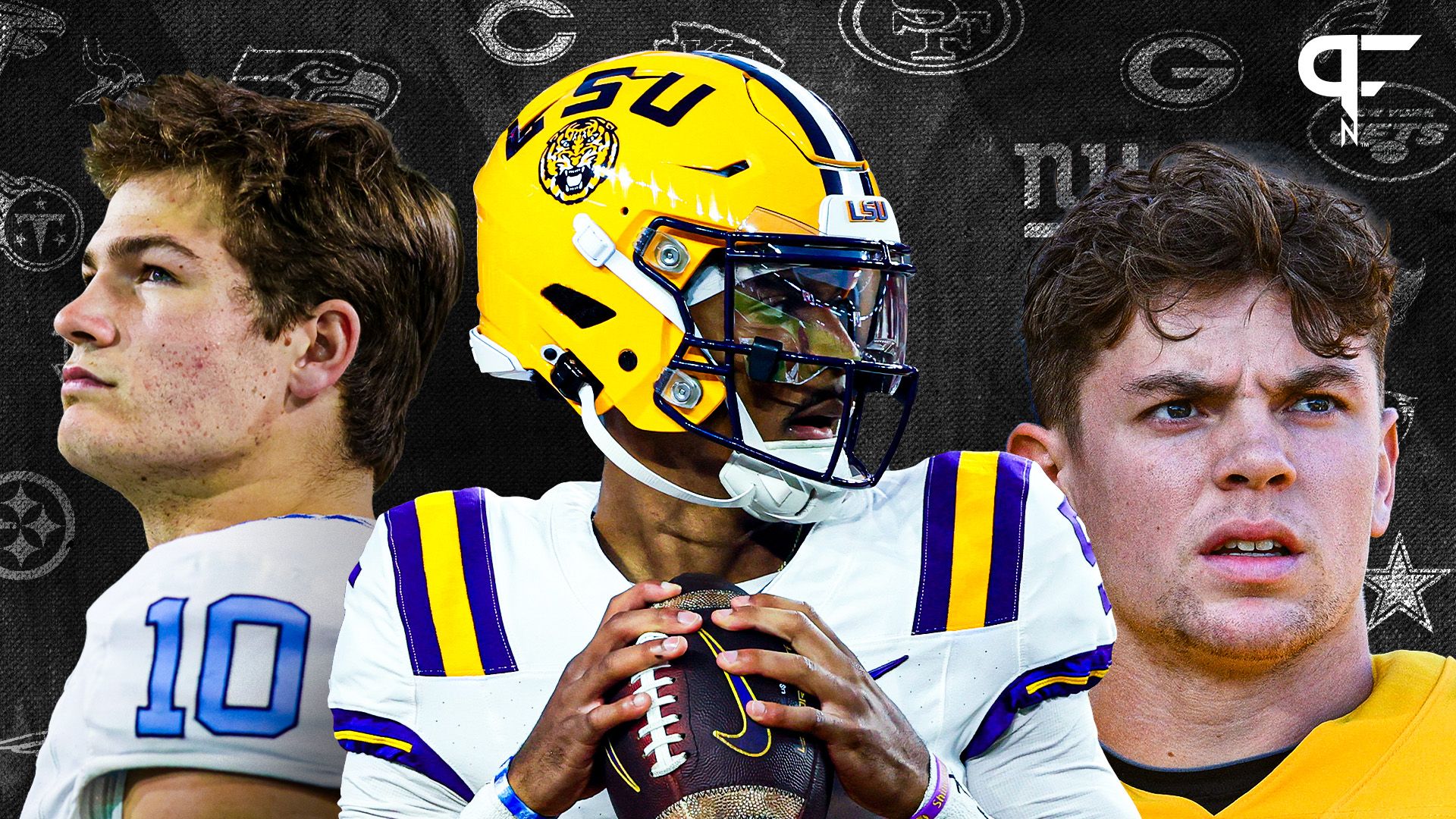 2-Round 2024 NFL Mock Draft: Blockbuster Drake Maye Trade Is One of Four First-Round Deals