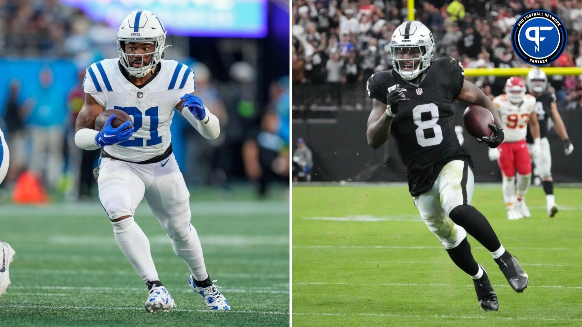 Zack Moss and Josh Jacobs Fantasy Start/Sit Week 14: Should You Start Either the Colts or Raiders RB This Week?