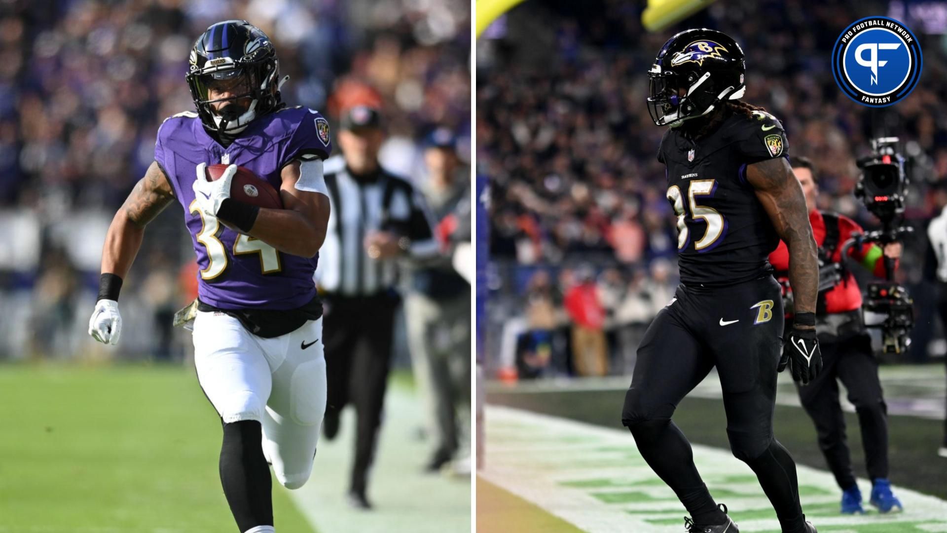 Keaton Mitchell or Gus Edwards Fantasy Start/Sit Week 14: Which Ravens RB Should You Start Against the Rams?