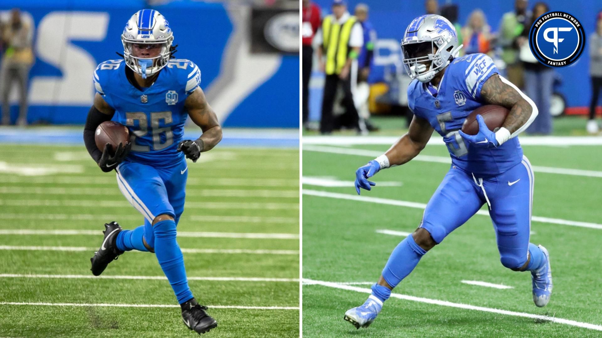 Jahmyr Gibbs and David Montgomery Fantasy Start/Sit Week 14: What To Do With Lions' RBs Against the Bears