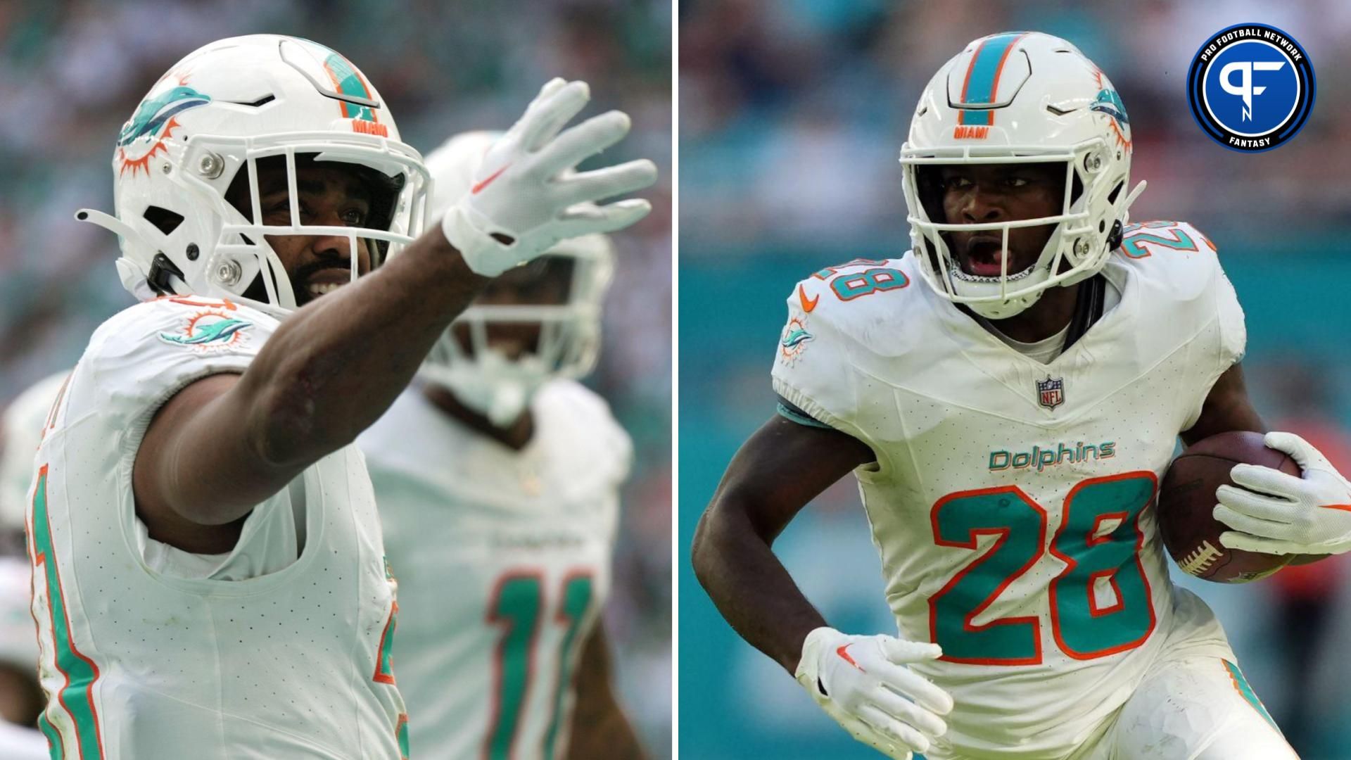 Raheem Mostert and De'Von Achane Start/Sit Week 16: Can You Trust the Dolphins' RBs vs. the Cowboys?