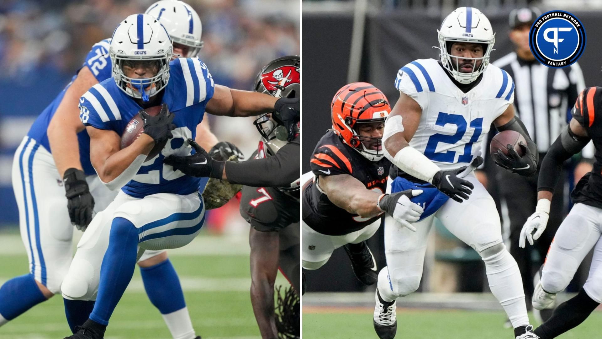 Jonathan Taylor and Zack Moss Start/Sit Week 16: Should You Start the Colts' RBs vs. the Falcons?