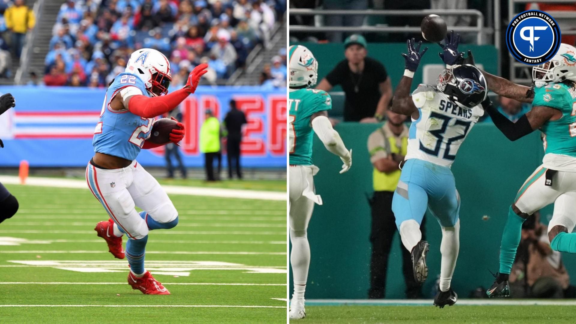 Derrick Henry and Tyjae Spears Start/Sit Week 16: Should You Start the Titans' RBs vs. the Seahawks?