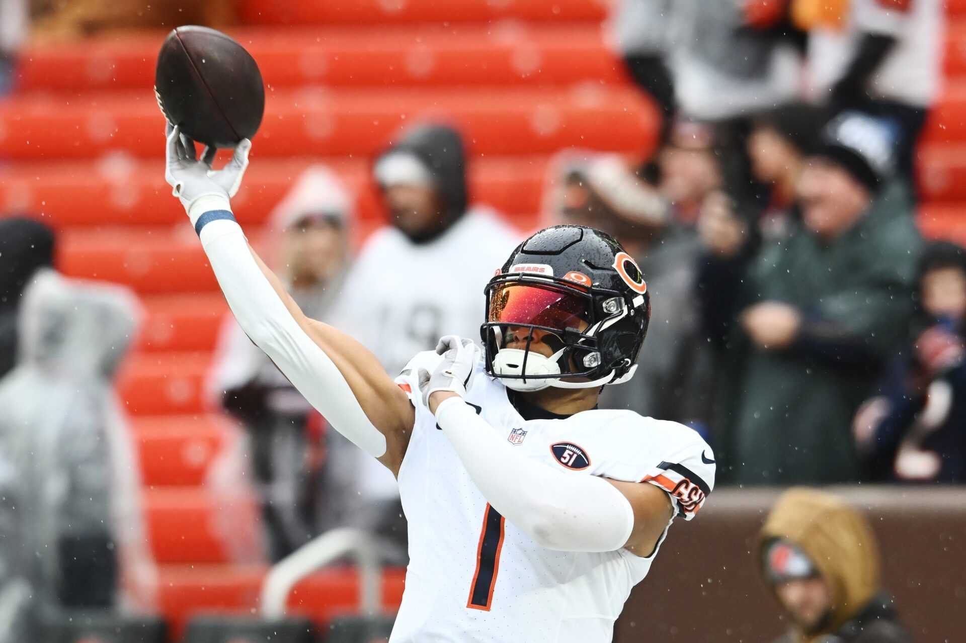 Chicago Bears QB Justin Fields.