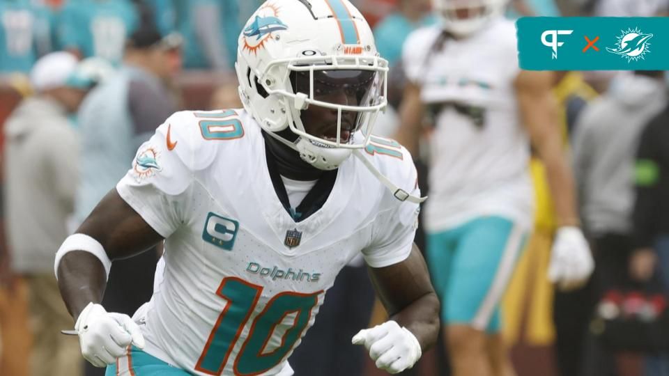 Miami Dolphins WR Tyreek Hill.