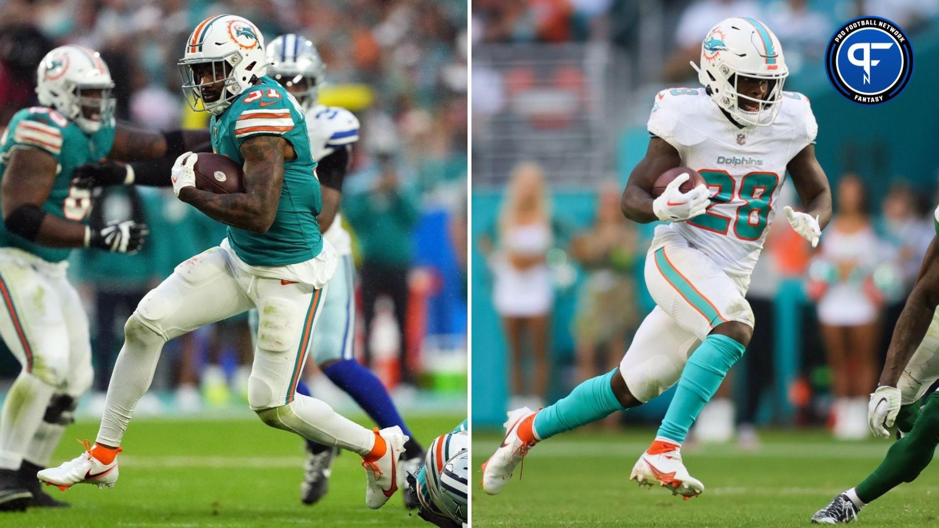 Raheem Mostert and De'Von Achane Week 17 Start/Sit: Which Dolphins RB Can You Trust vs. the Ravens?