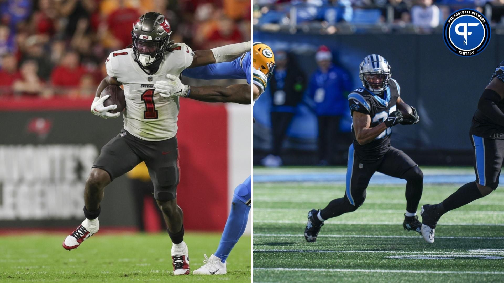 Rachaad White and Chuba Hubbard Start/Sit Week 18: Can the Buccaneers and Panthers RBs be Reliable Options This Week?