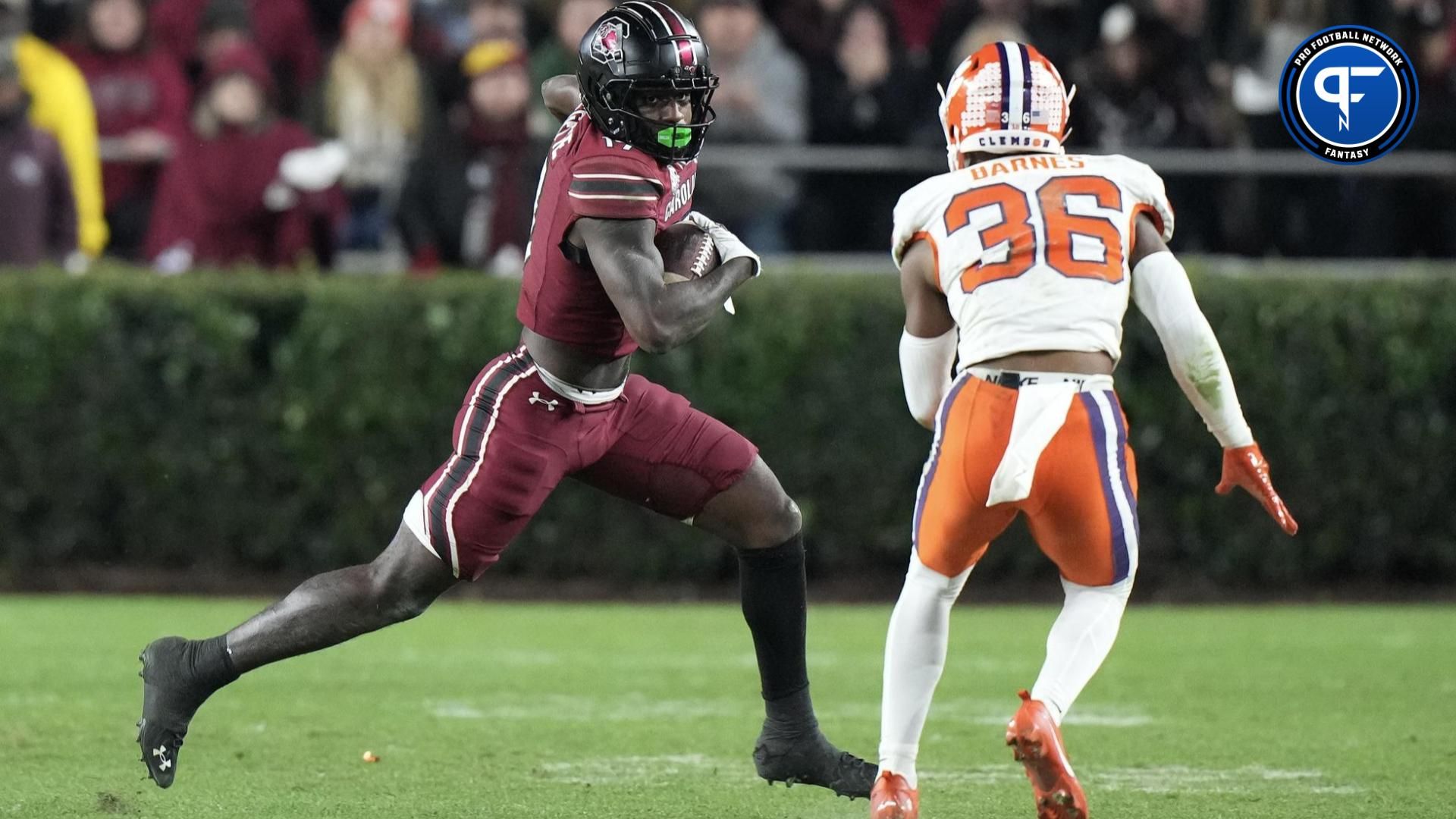 Former South Carolina WR Xavier Legette.