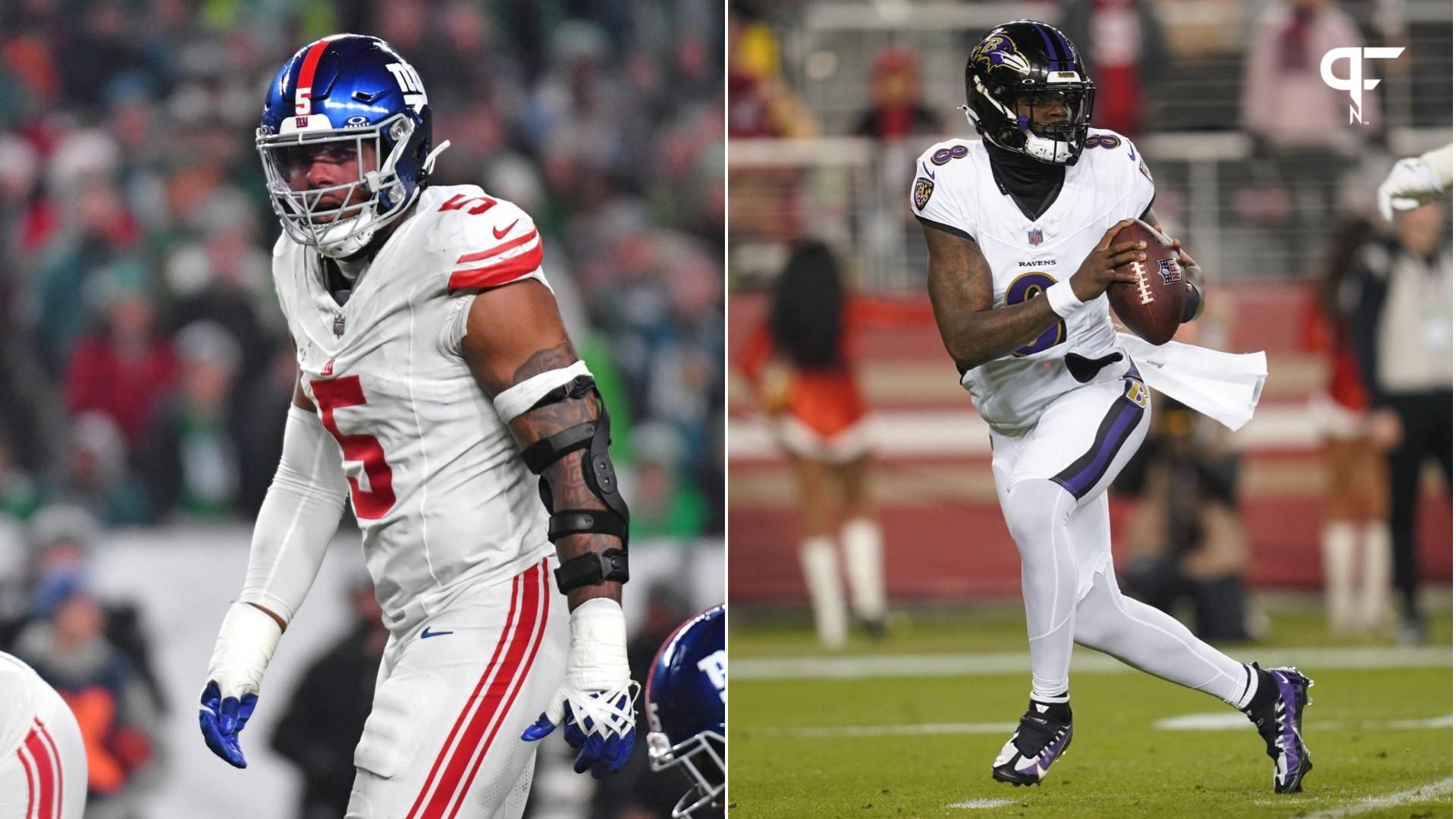 Giants Star Kayvon Thibodeaux Anoints Lamar Jackson 'Best Quarterback in the League'