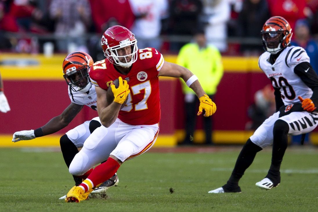 Kansas City Chiefs TE Travis Kelce.