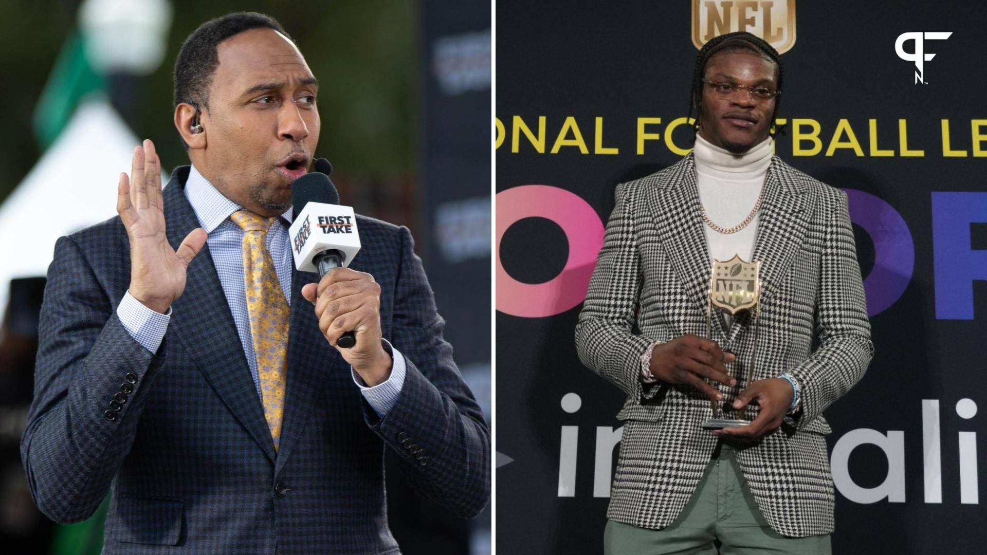 Stephen A. Smith Rips Reporter Who Cost Lamar Jackson Unanimous MVP -- 'That Was a Stupid Homer Vote'