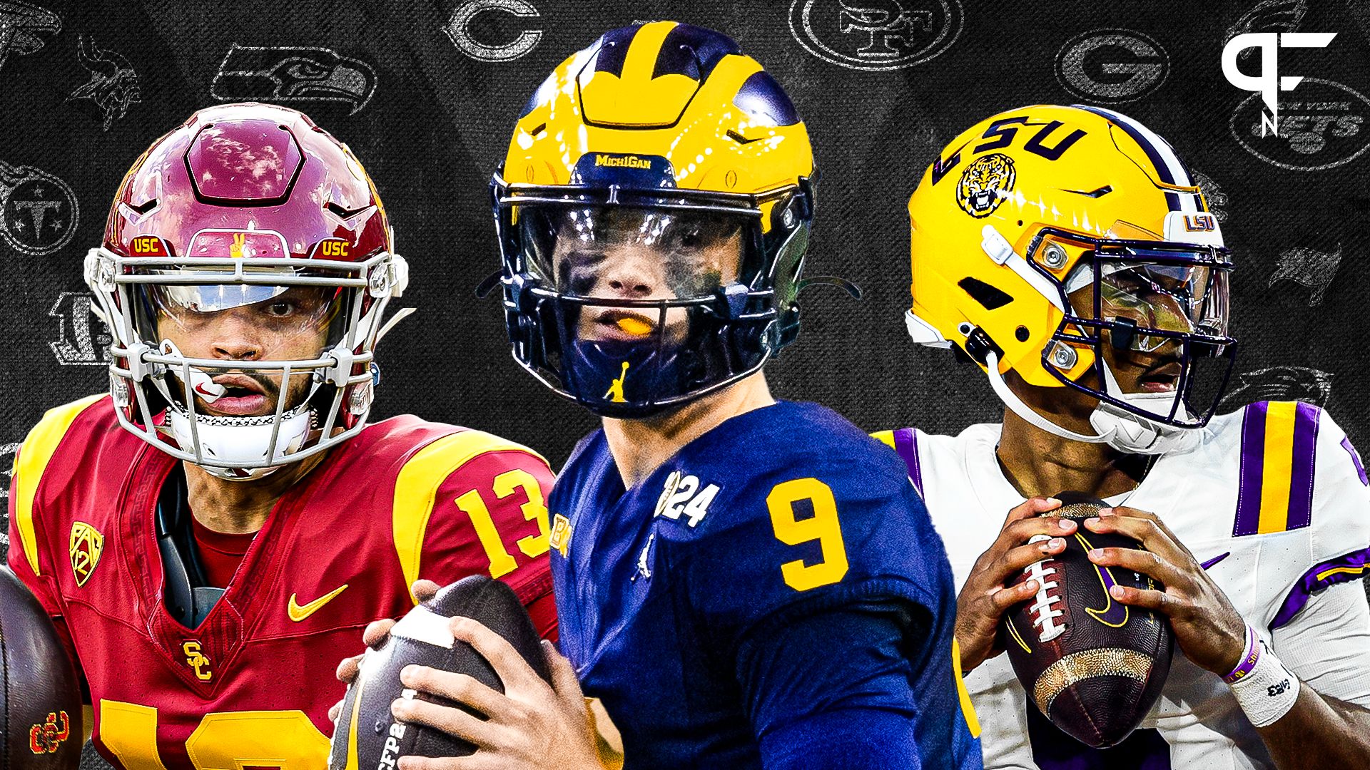 Patriots Make Moves for J.J. McCarthy, Bears Bag Caleb Williams, and Falcons Swoop for Jayden Daniels in the Latest 2024 NFL Mock Draft Simulator