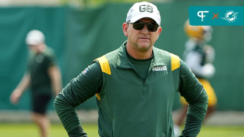 Former Green Bay Packers defensive coordinator and new Miami Dolphins linebackers coach Joe Barry.