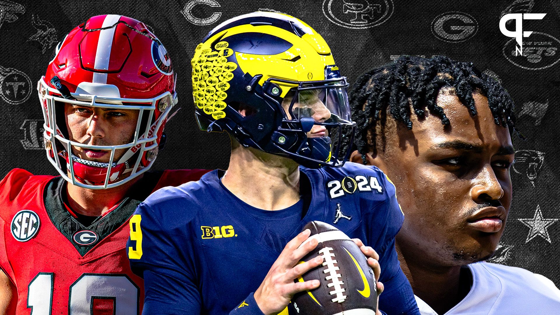 Ian Cummings' 7-Round 2024 NFL Mock Draft: Vikings Trade Up for J.J. McCarthy, Dallas Turner Lands With NFC Contender