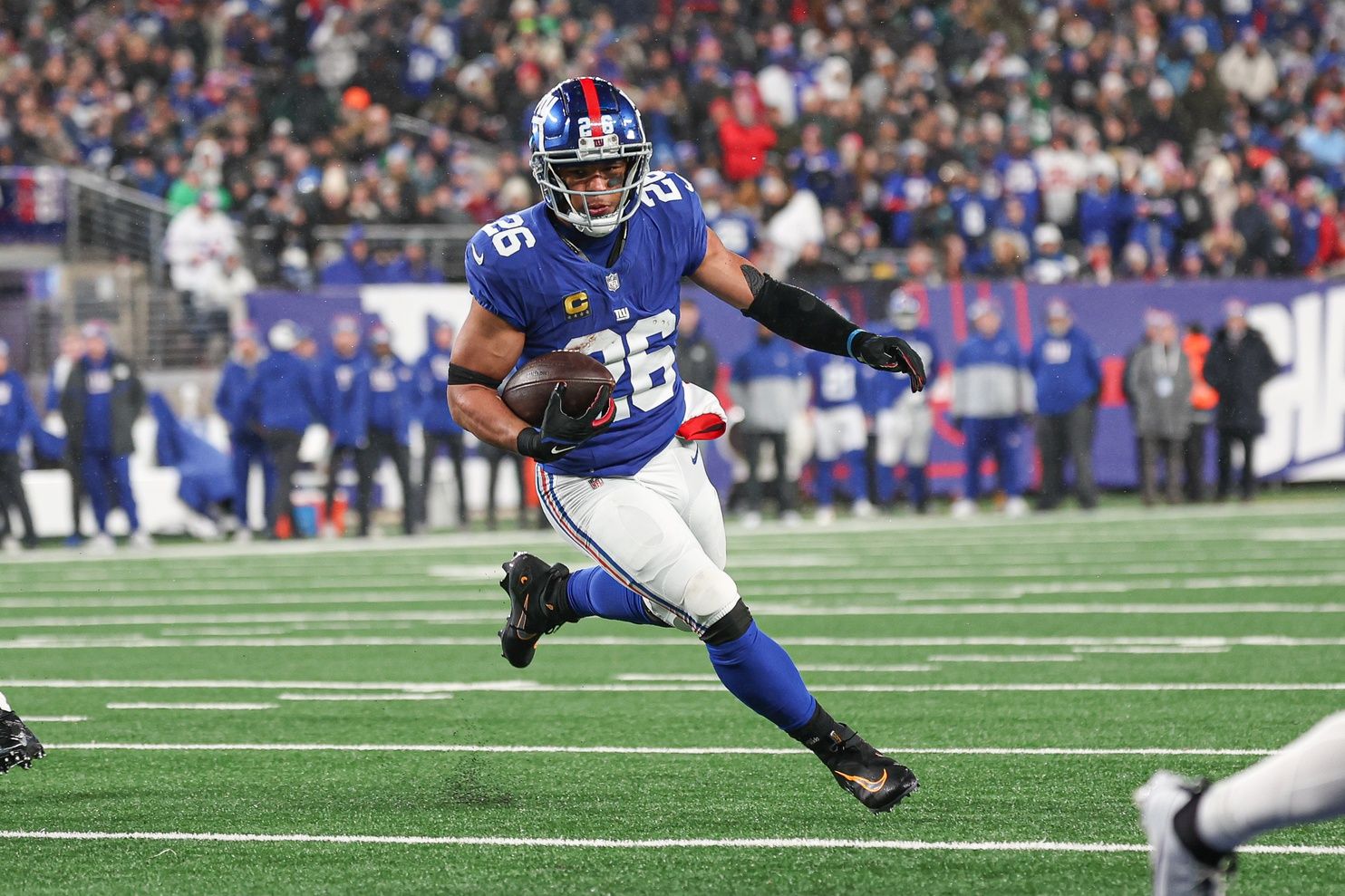 New York Giants RB Saquon Barkley.