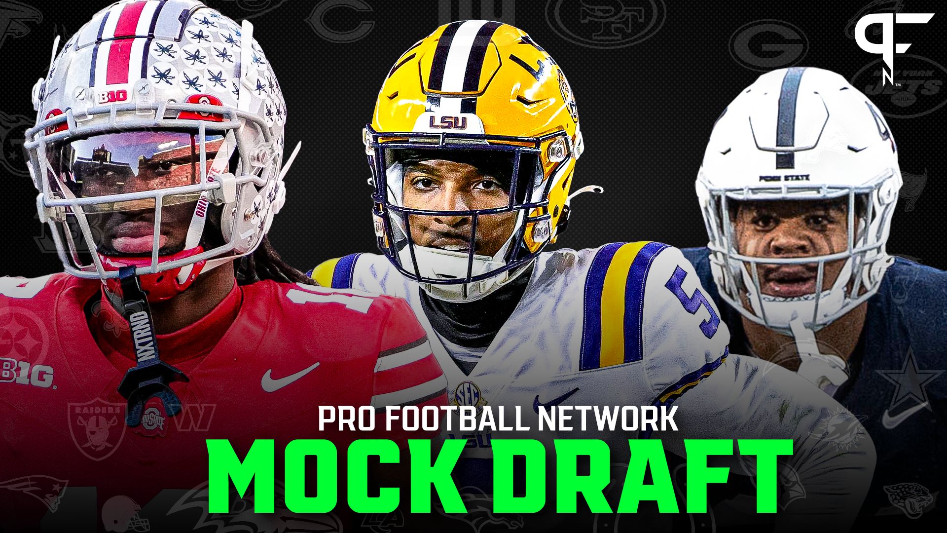 Marvin Harrison Jr. and Jayden Daniels Bring in a New Era for the Chicago Bears in the 2024 NFL Mock Draft Simulator