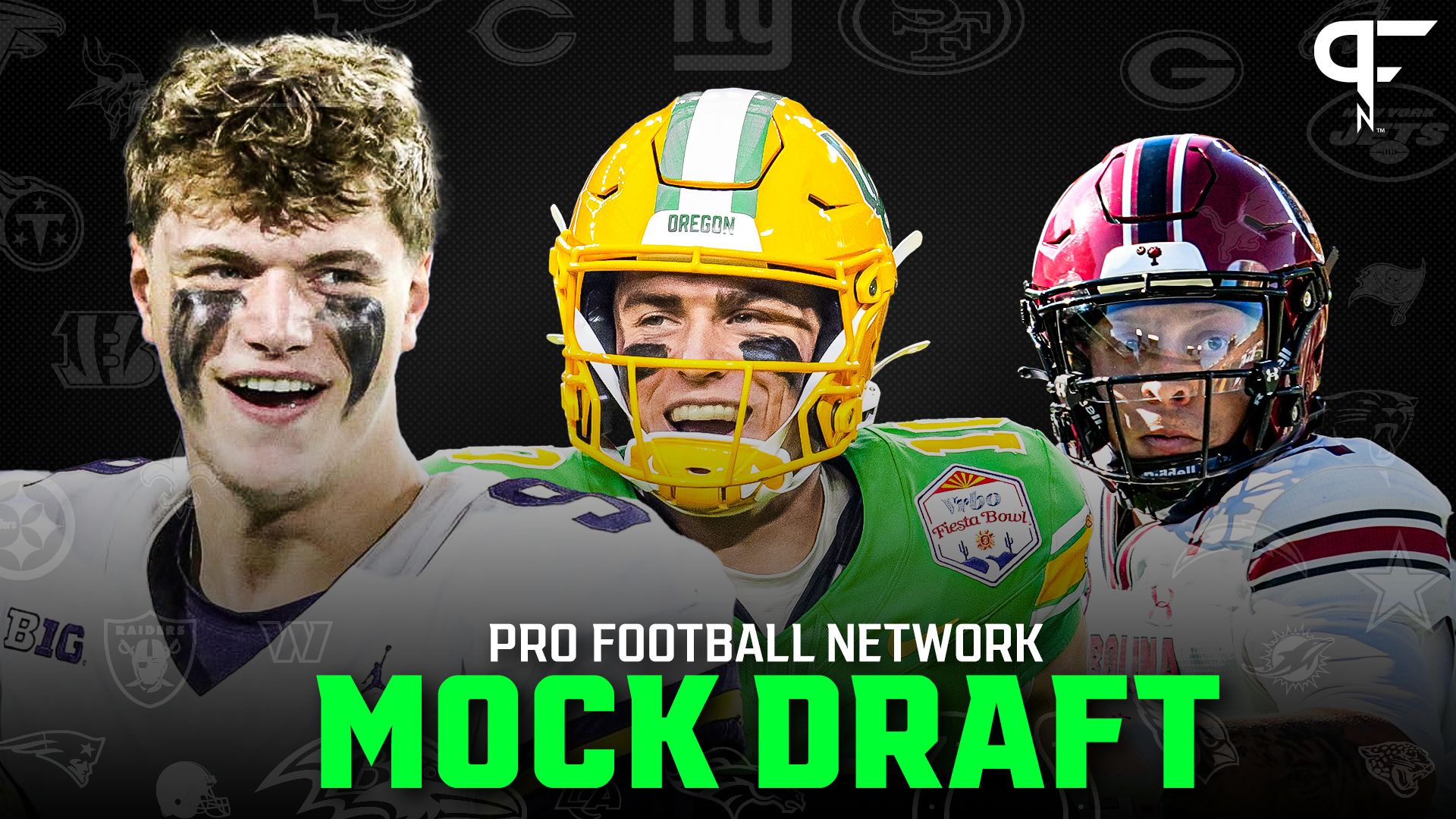 Lorenzo Reyna's 2024 NFL Mock Draft: J.J. McCarthy, Bo Nix in Blockbuster Trades, Quinyon Mitchell Replaces Xavien Howard for Dolphins