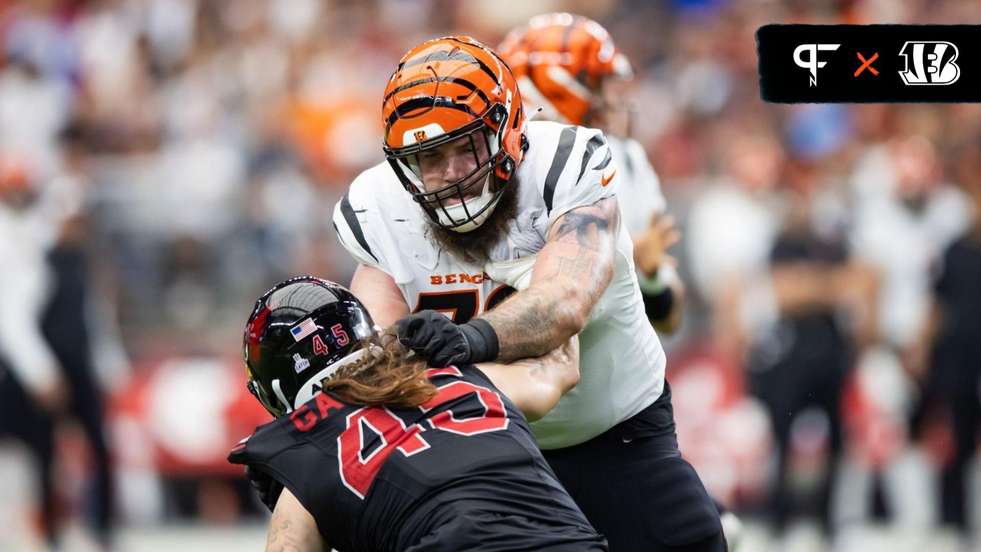 Cincinnati Bengals offensive tackle Jonah Williams (73) against the Arizona Cardinals at State Farm Stadium.