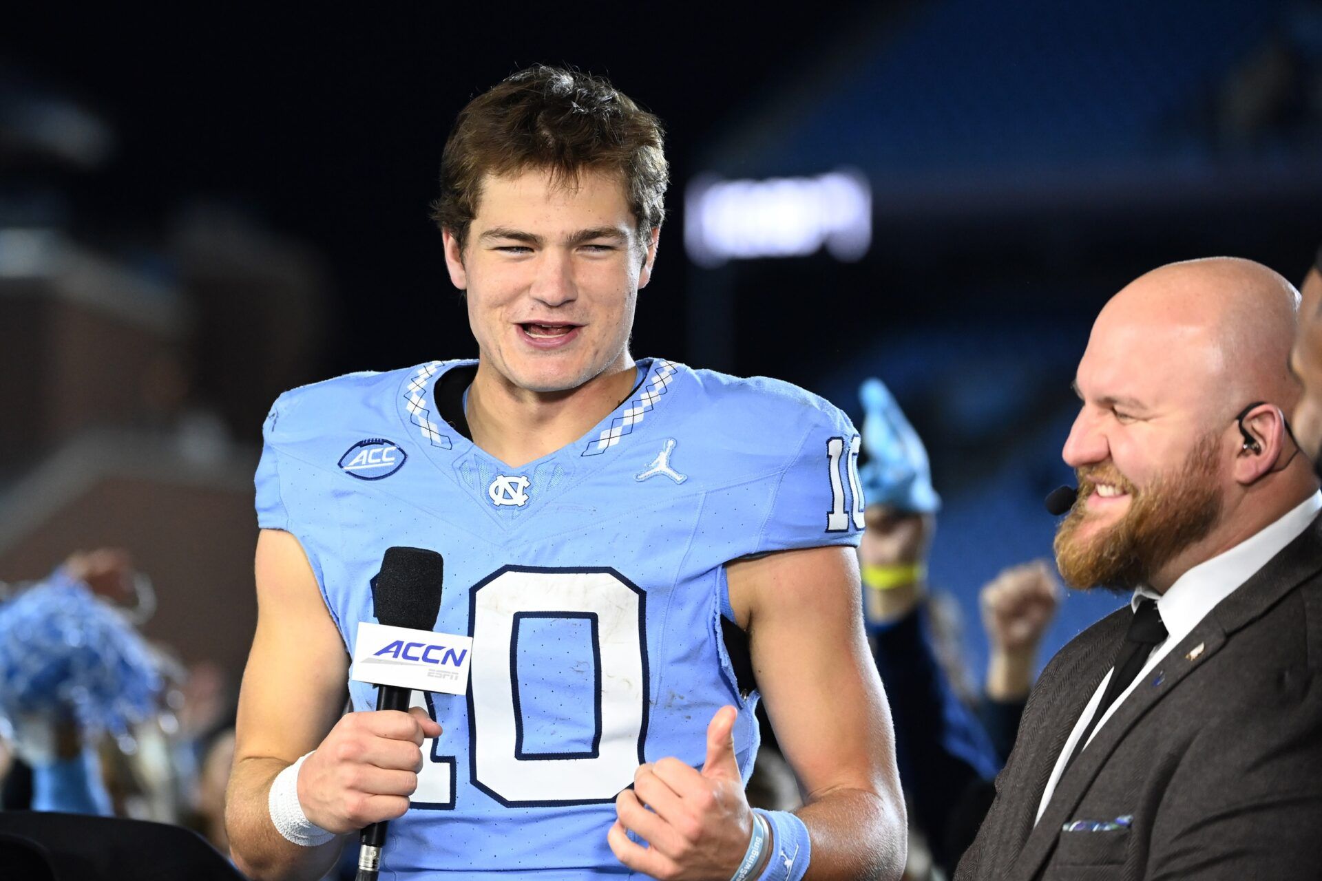 UNC QB Drake Maye.