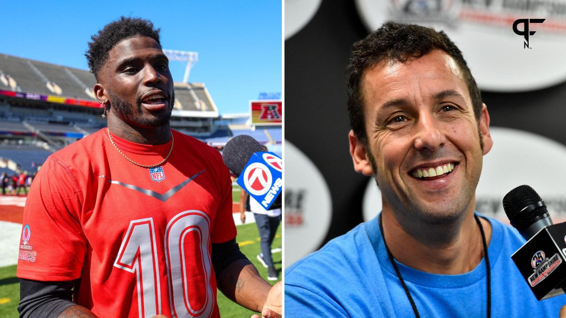 Tyreek Hill Blames Adam Sandler for Him Not Being on the New York Jets