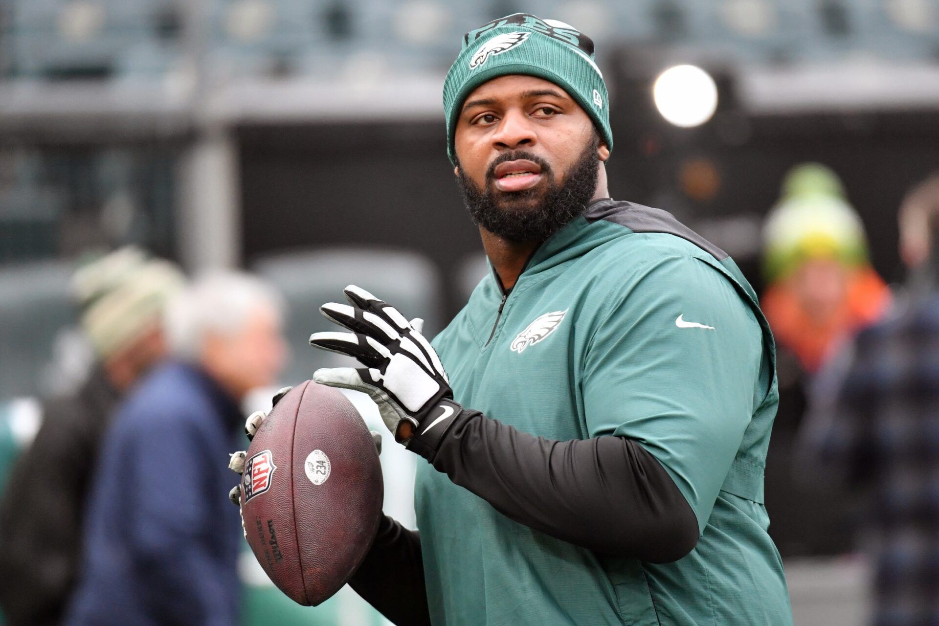 Philadelphia Eagles DT Fletcher Cox (91) against the Arizona Cardinals at Lincoln Financial Field.