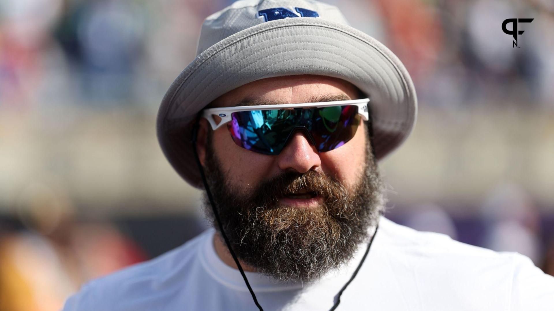 NFC center Jason Kelce (62) of the Philadelphia Eagles during the 2024 Pro Bowl at Camping World Stadium.