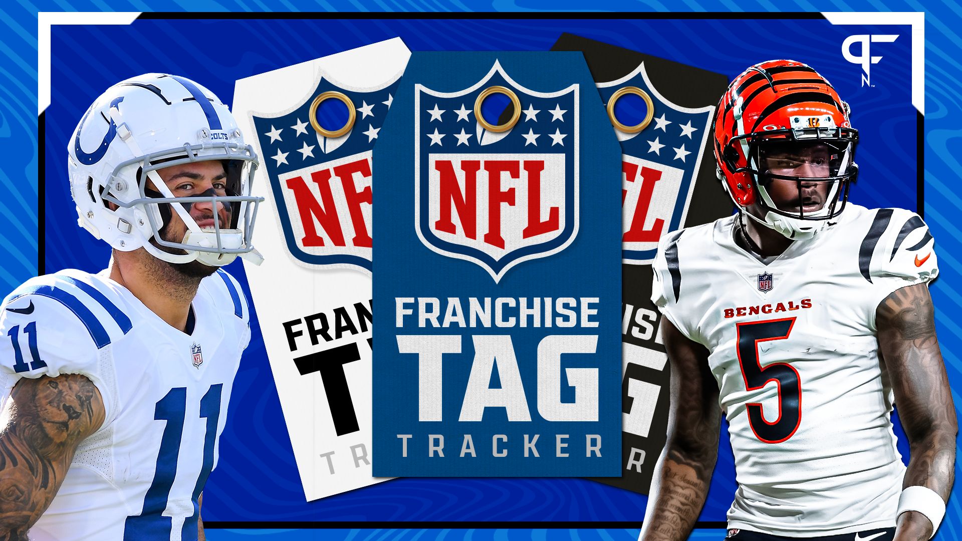 NFL Franchise Tag Tracker 2024: Latest on Tee Higgins, Michael Pittman Jr., Brian Burns, Jaylon Johnson, and Others