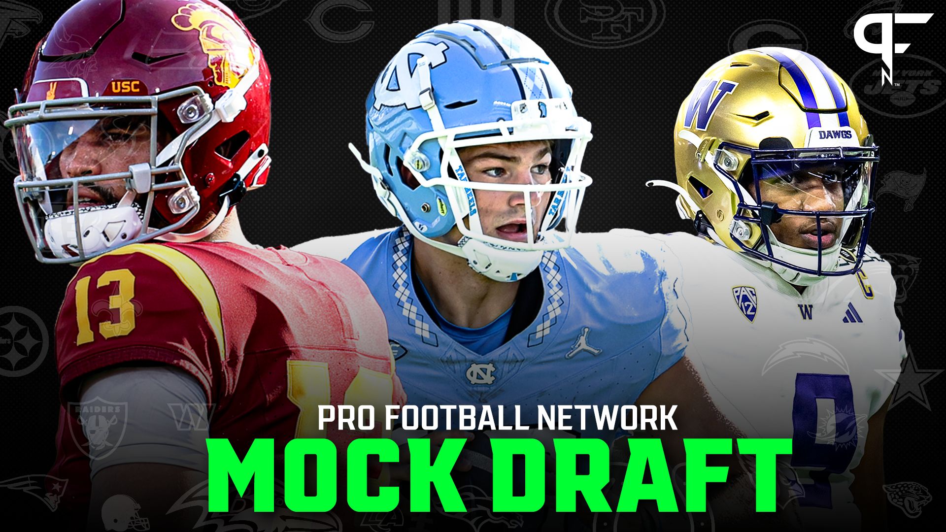 Caleb Williams, Drake Maye Lead 6 First-Round QBs in Dallas Robinson's Latest 2024 NFL Mock Draft