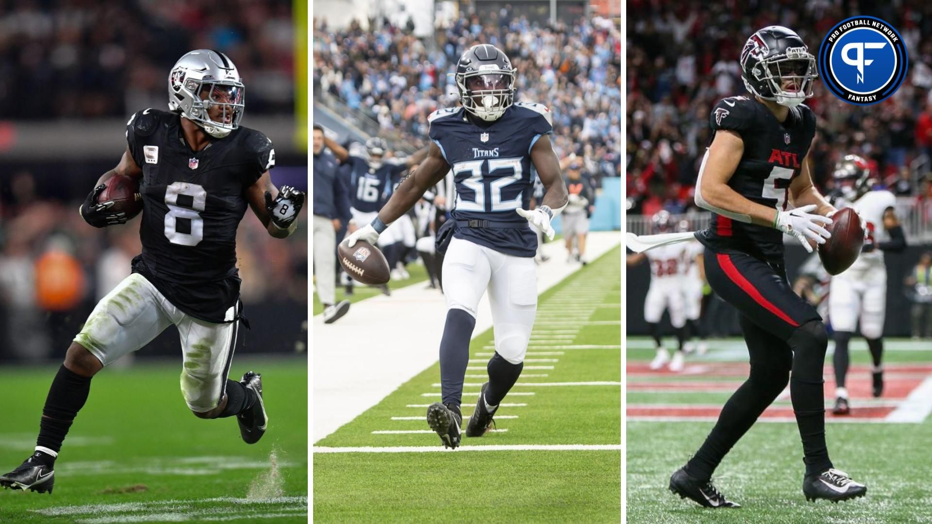 Fantasy Football Stock Up Stock Down: Josh Jacobs, Drake London, Tyjae Spears, and More