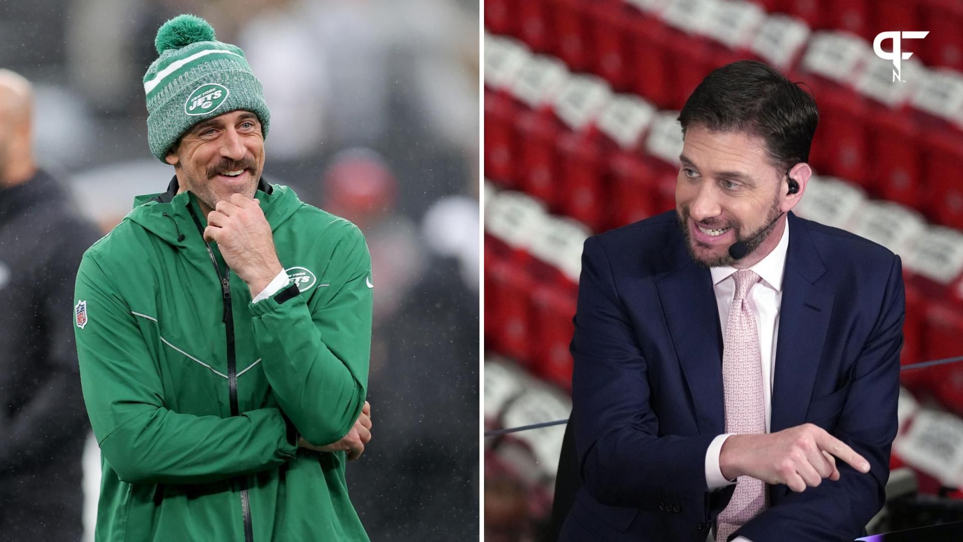 Avid Jets Fan Mike Greenberg Rips Aaron Rodgers’ VP Candidacy in Hilarious Rant – ‘At Some Point, You Just Have To Laugh’