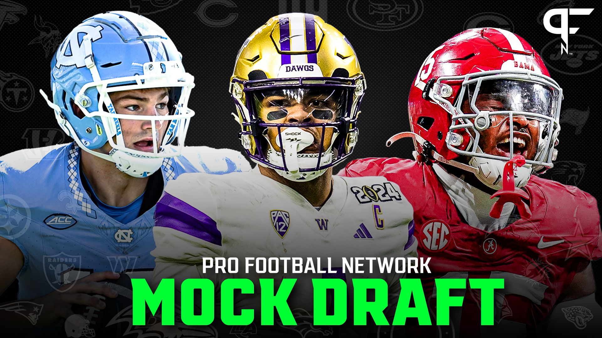 Vikings Sell the Farm for Drake Maye, Bengals Replace Tee Higgins in Ian Cummings' Latest 7-Round 2024 NFL Mock Draft