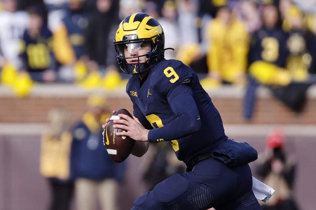 Michigan QB J.J. McCarthy.