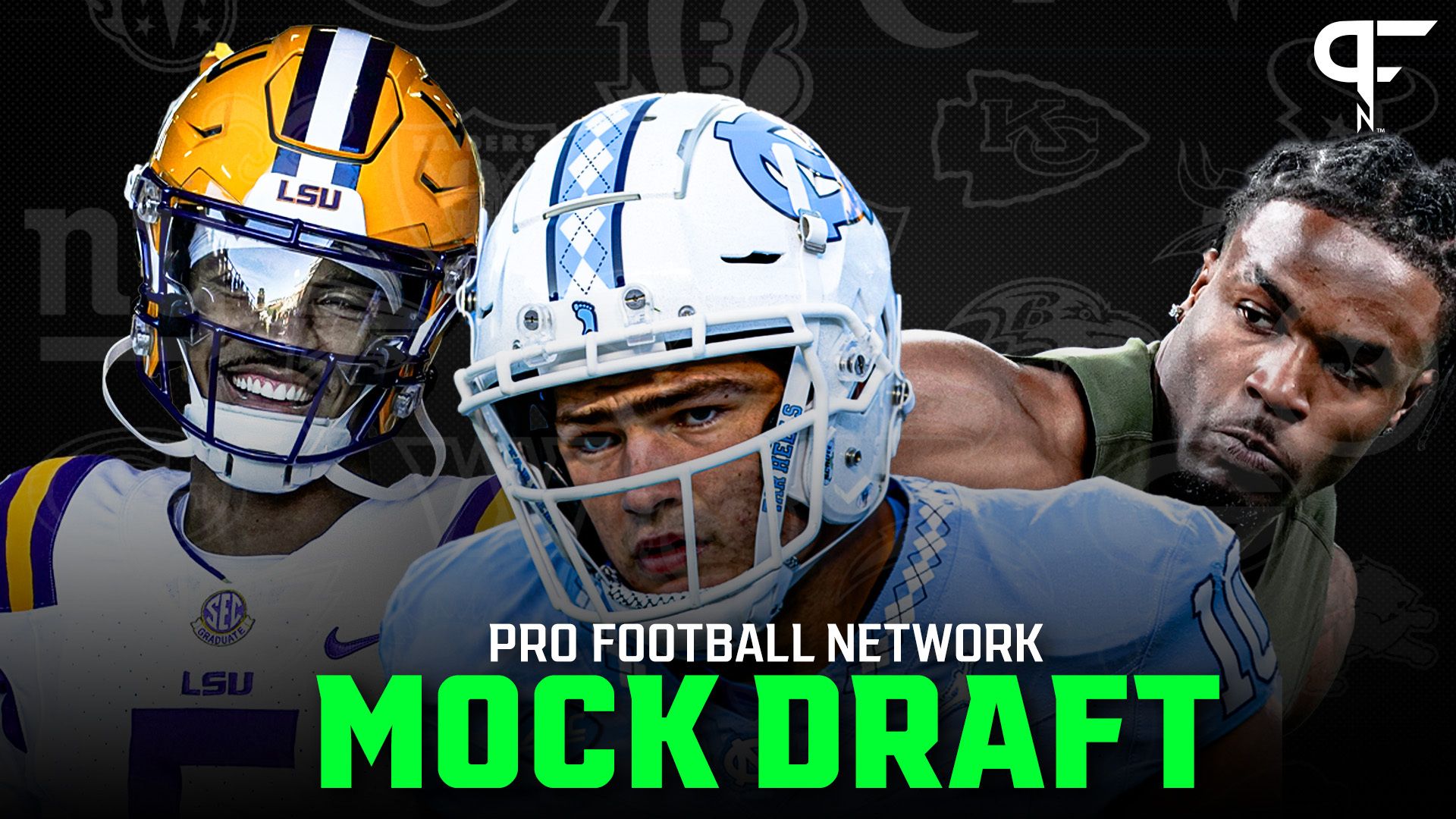 Adam Caplan's 2024 NFL Mock Draft: Jayden Daniels to Washington, Drake Maye to New England, Max Melton Enters First Round Conversation