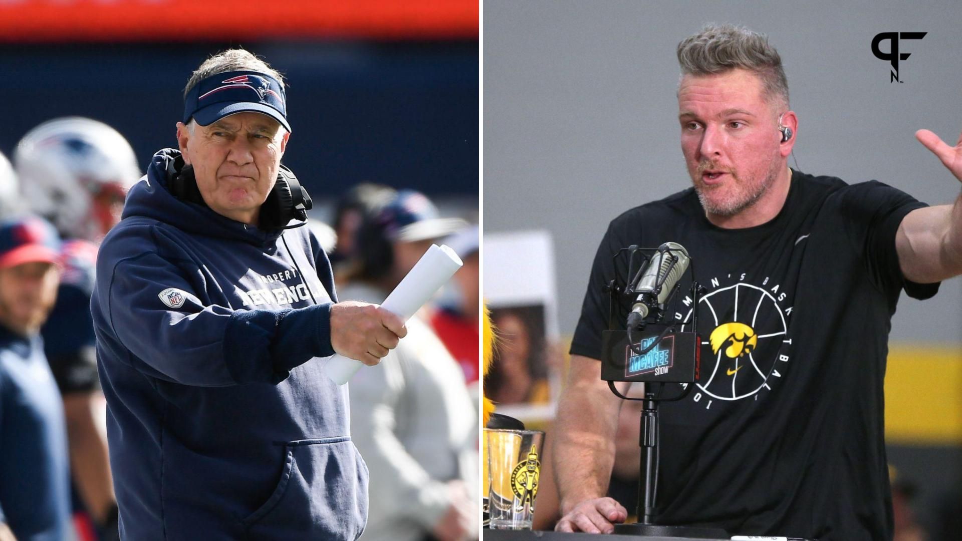 Did Pat McAfee Just Reveal Bill Belichick Will Join His NFL Draft Broadcast?