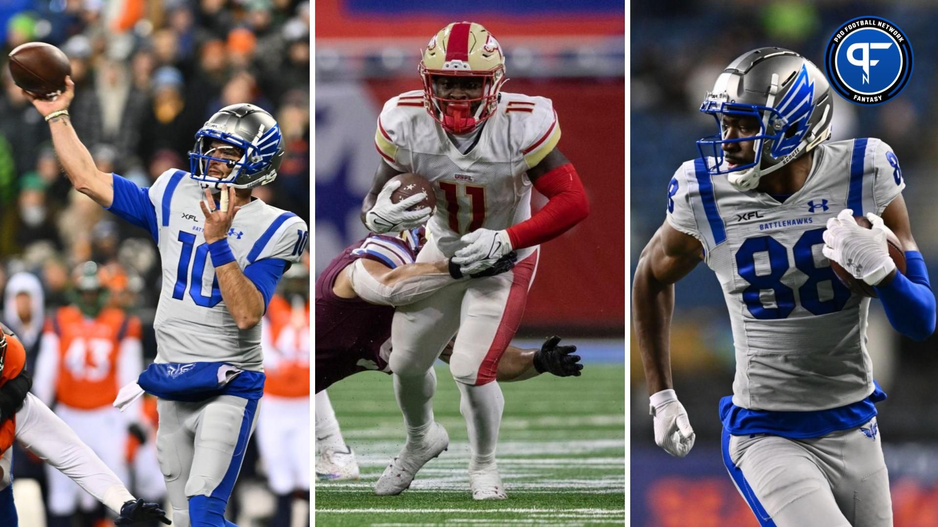 2024 UFL Fantasy Football Rankings: A.J. McCarron, C.J. Marable, and Hakeem Butler Headline Their Positions