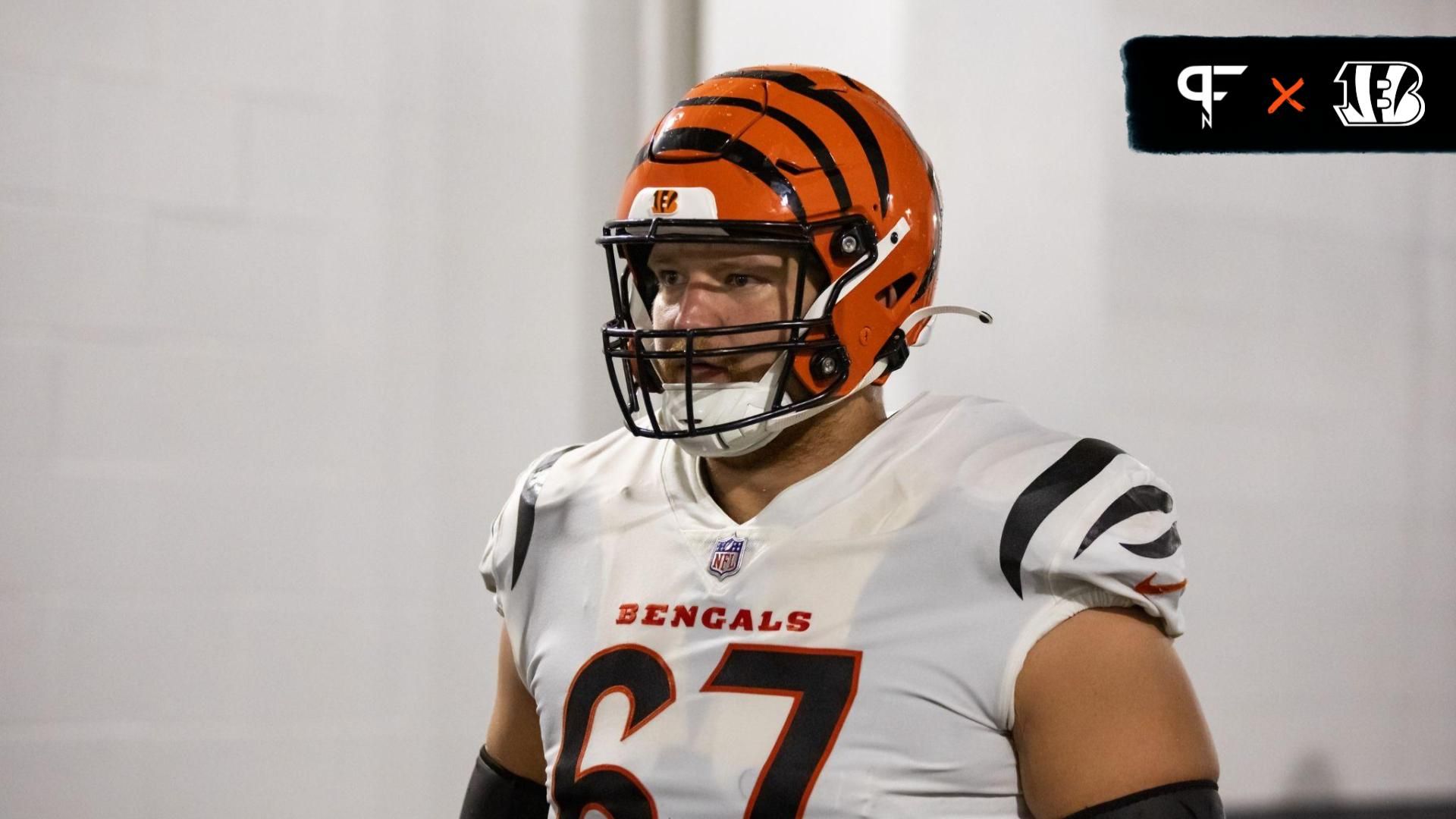 Cincinnati Bengals guard Cordell Volson (67) against the Arizona Cardinals at State Farm Stadium.