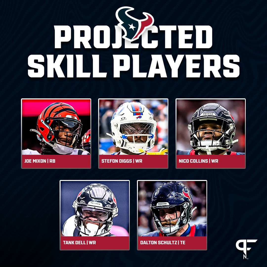 Houston Texans Skill Position Players