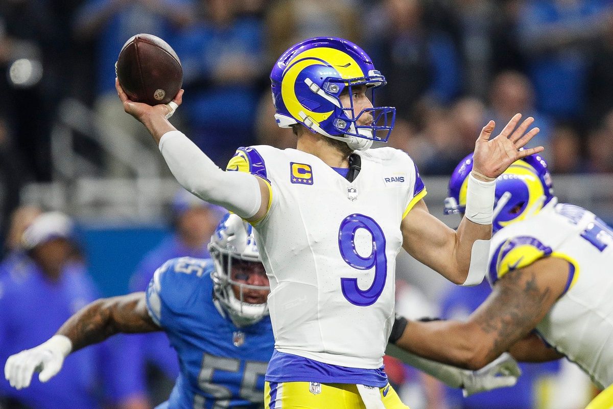 Los Angeles Rams QB Matthew Stafford.