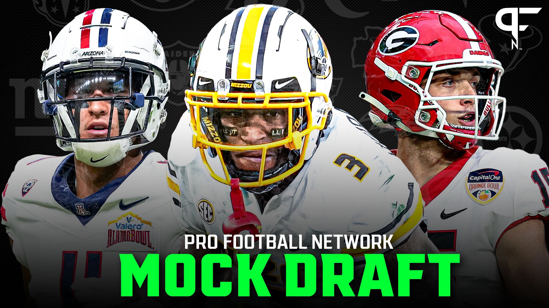 2025 NFL Mock Draft: Carson Beck Joins the Giants, Luther Burden III and Tetairoa McMillan Fight for WR1