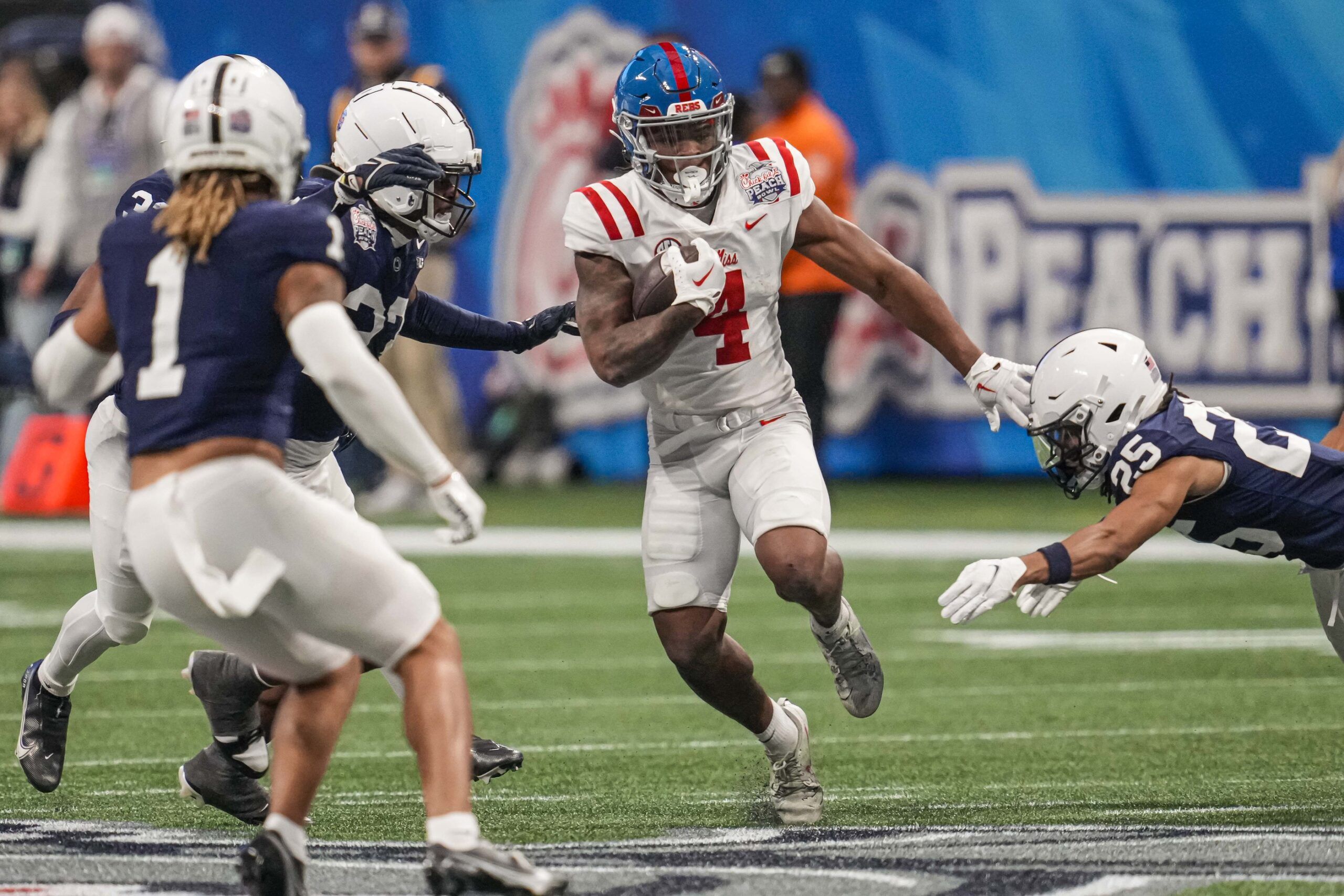 Top 10 2025 NFL Draft RB Rankings Quinshon Judkins, Ollie Gordon II