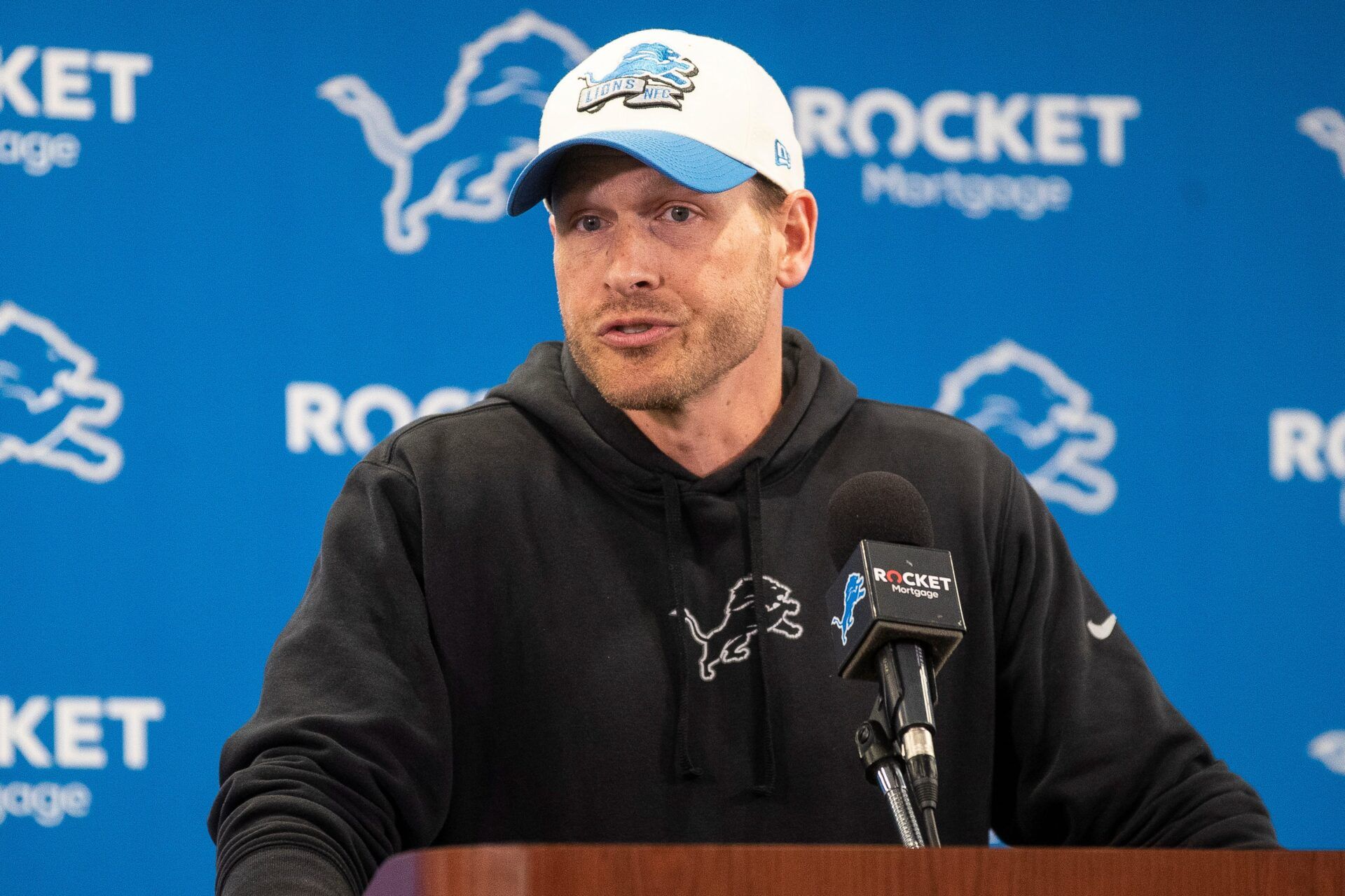 Detroit Lions offensive coordinator Ben Johnson spoke on why he has passed on head coaching opportunities the last two offseasons.