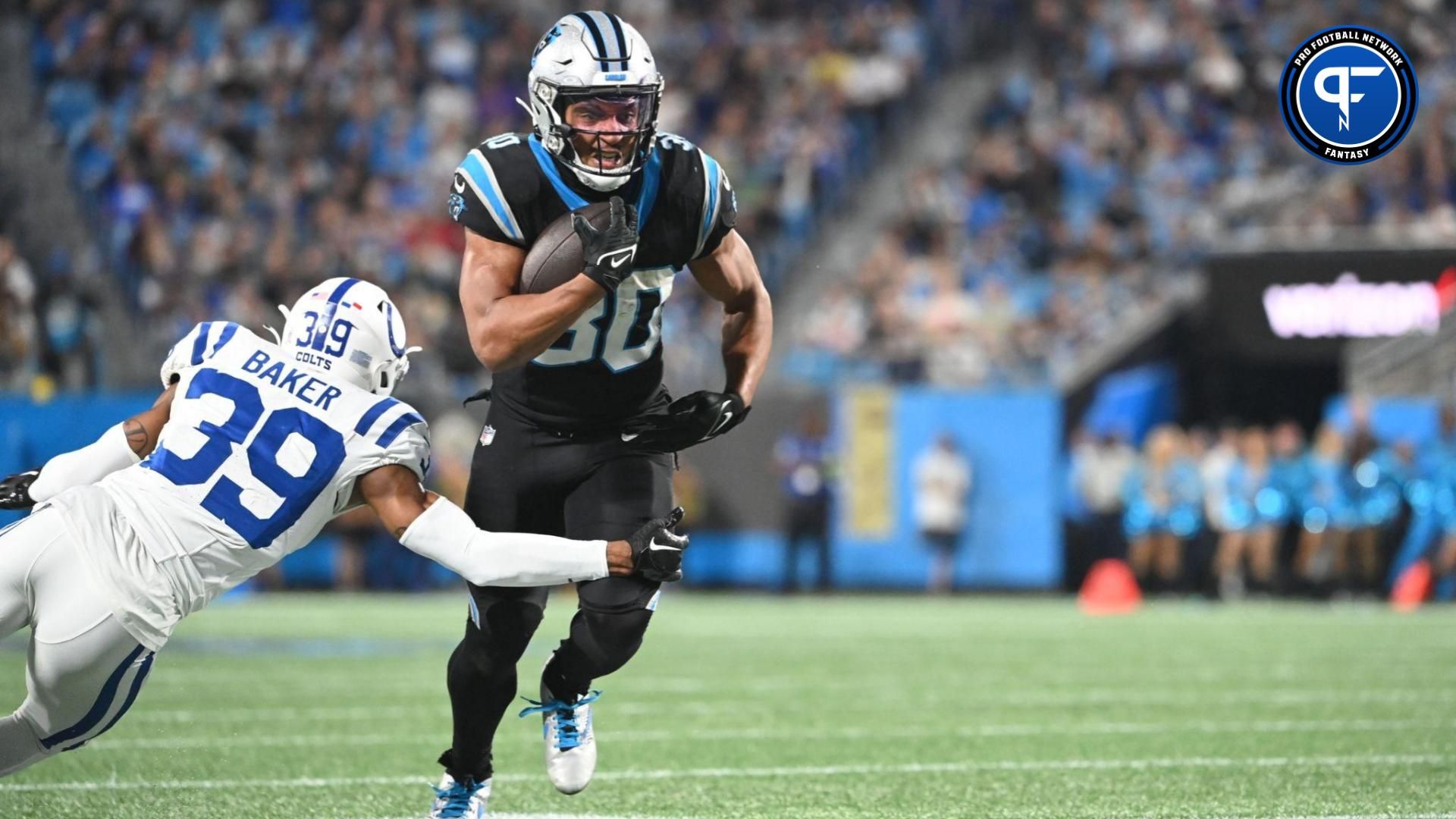 Chuba Hubbard's Fantasy Profile: A RB On Borrowed Time in 2024 PFSN