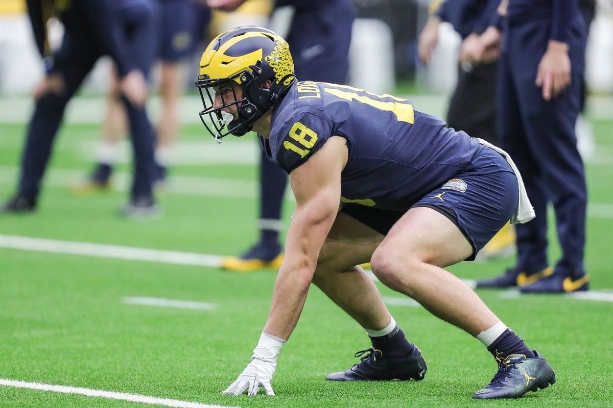 Colston Loveland's Draft Profile Michigan, TE Scouting Report